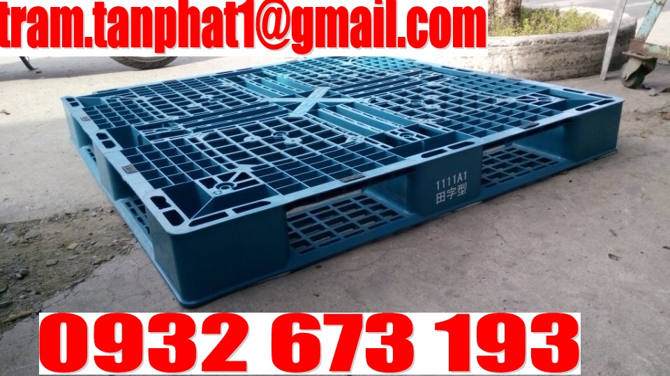 Pallet nhựa cũ 1200 x 1100 x 150 mm